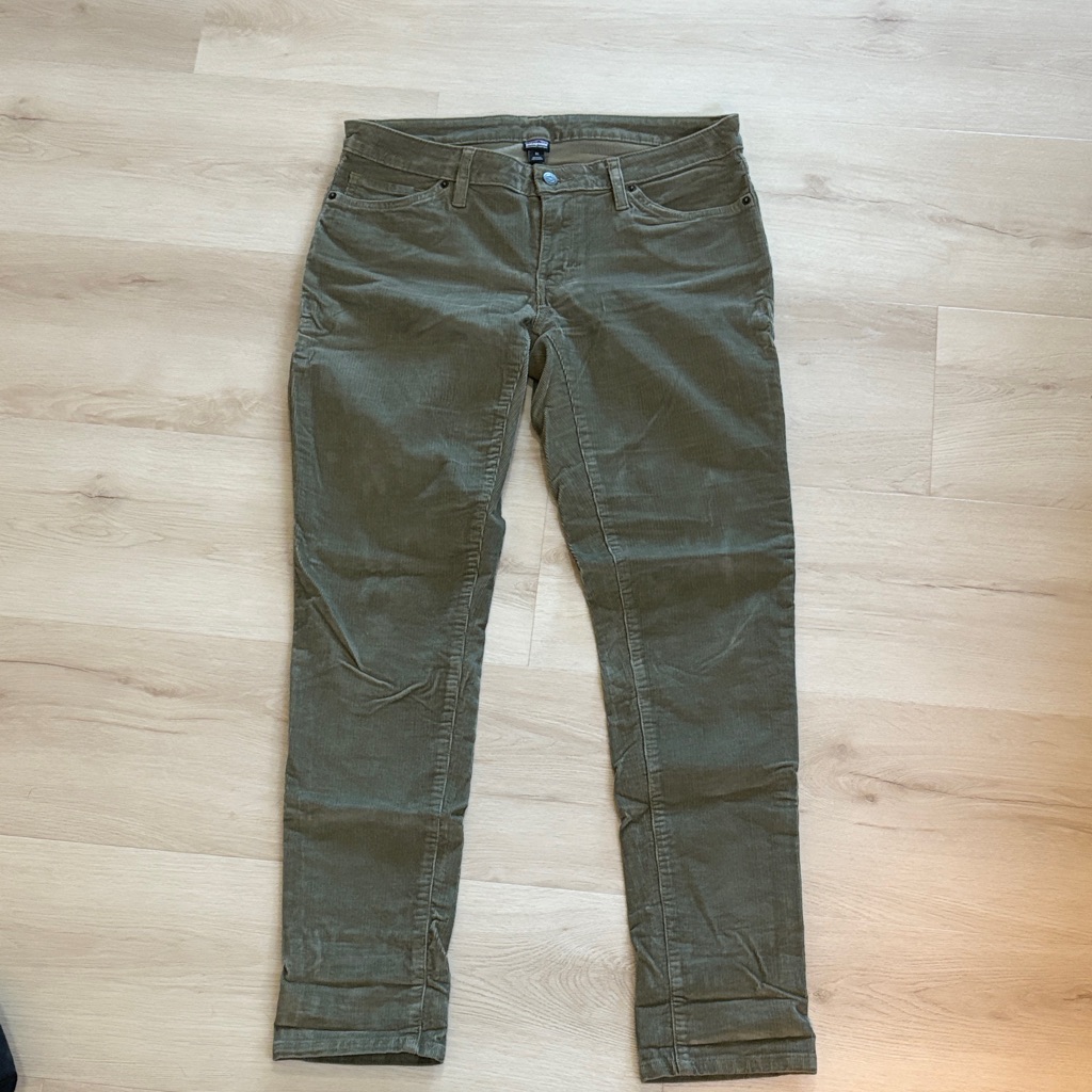Patagonia Women’s Organic Cotton Corduroy Pants - Sage Khaki
